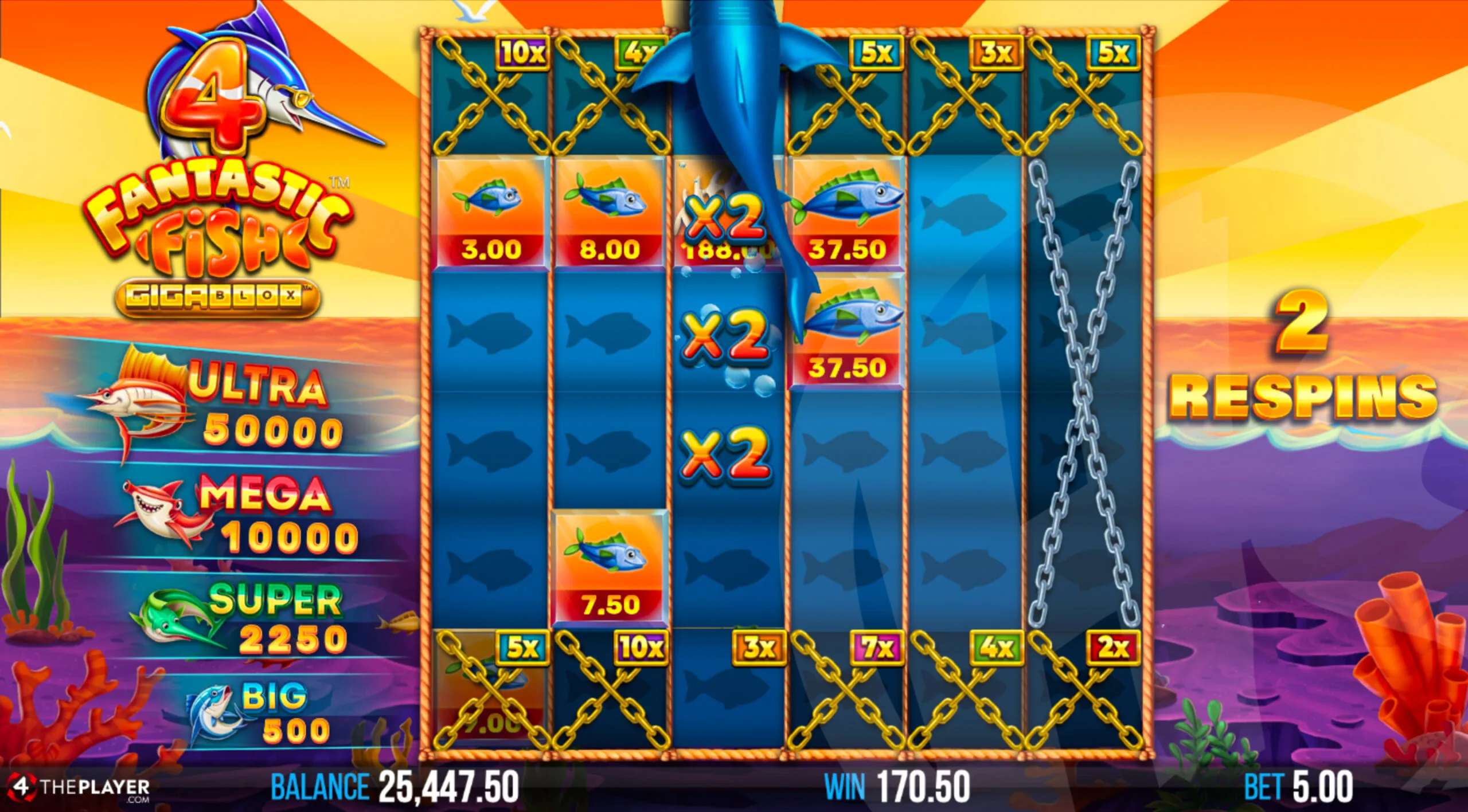 4 Fantastic Fish Gigablox Slot Review pic 19